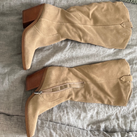 Vince Camuto Afelia Knee High Boot, wide calf, color: tortilla - Picture 1 of 4
